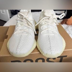 Yeezy triple white (creams) size 5